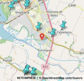 Mappa Via Pigafetta, 46100 Mantova MN, Italia (3.575)