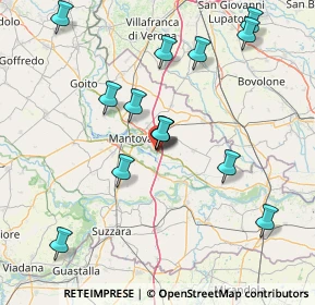 Mappa Via Pigafetta, 46100 Mantova MN, Italia (15.855)