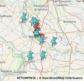 Mappa Via Pigafetta, 46100 Mantova MN, Italia (10.2825)
