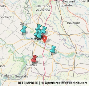Mappa Via Pigafetta, 46100 Mantova MN, Italia (9.08833)