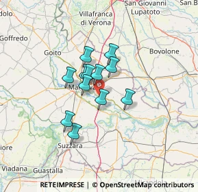 Mappa Via Pigafetta, 46100 Mantova MN, Italia (8.77833)