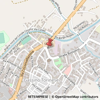Mappa Strada Bussolino, 1, 10090 Gassino Torinese, Torino (Piemonte)