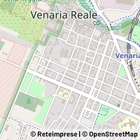 Kaart Venaria Reale