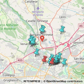 Mappa Via Lombardia, 10071 Borgaro Torinese TO, Italia (4.189)