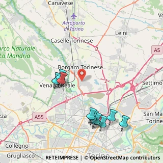 Mappa Via Lombardia, 10071 Borgaro Torinese TO, Italia (4.41182)