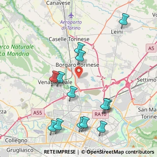 Mappa Via Lombardia, 10071 Borgaro Torinese TO, Italia (4.69)
