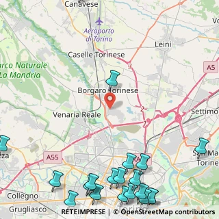 Mappa Via Lombardia, 10071 Borgaro Torinese TO, Italia (7.243)
