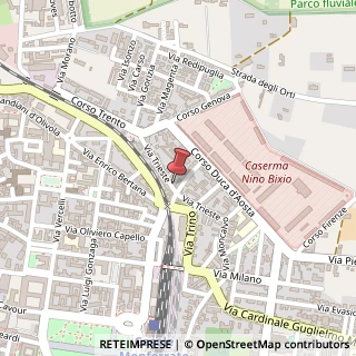Mappa Via Trieste, 25, 15033 Casale Monferrato AL, Italia, 15033 Sale, Alessandria (Piemonte)
