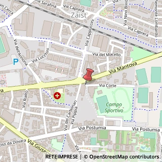 Mappa Via Corte, 2, 26100 Cremona, Cremona (Lombardia)