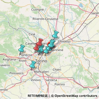 Mappa Via Pian del Re, 10036 Settimo Torinese TO, Italia (8.31091)