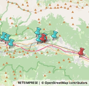 Mappa Strada Torino, 10053 Bussoleno TO, Italia (4.56182)