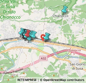 Mappa Strada Torino, 10053 Bussoleno TO, Italia (0.7765)