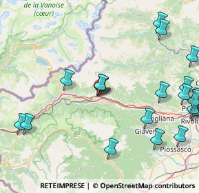 Mappa Strada Torino, 10053 Bussoleno TO, Italia (21.4455)