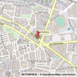 Mappa Via Dante, 249, 26100 Cremona, Cremona (Lombardia)