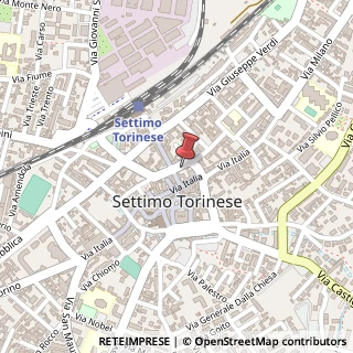 Mappa Via G. Mazzini, 18/c, 10036 Settimo Torinese, Torino (Piemonte)
