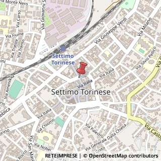 Mappa Via mazzini giuseppe 15, 10036 Settimo Torinese, Torino (Piemonte)