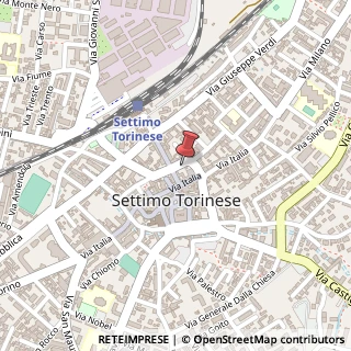 Mappa Via G. Mazzini, 16, 10036 Settimo Torinese, Torino (Piemonte)