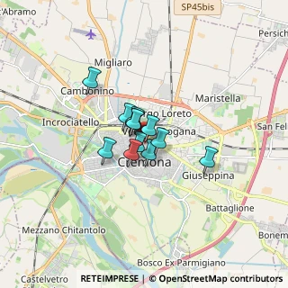 Mappa Vicolo Stretto, 26100 Cremona CR, Italia (0.87417)