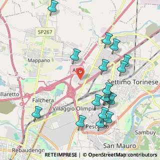 Mappa Edificio A1, 10036 Settimo Torinese TO, Italia (2.27824)