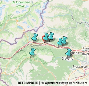 Mappa Via Lavezzi, 10053 Bussoleno TO, Italia (9.43)