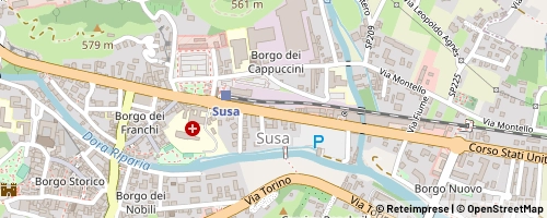 Mappa Susa