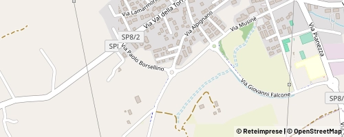 Mappa San Gillio
