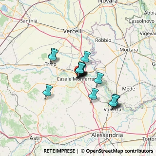Mappa Via Fratelli Caire, 15033 Casale Monferrato AL, Italia (9.26471)