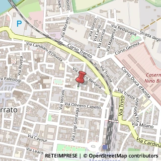 Mappa Via Gonzaga, 63, 15033 Casale Monferrato, Alessandria (Piemonte)