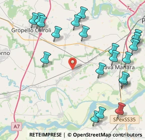 Mappa Str. Pavesa, 27030 Zinasco PV, Italia (5.2925)