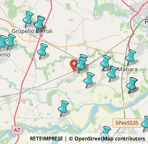 Mappa Str. Pavesa, 27030 Zinasco PV, Italia (5.722)