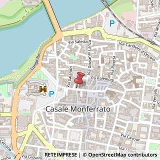 Mappa Via Aurelio Saffi, 31, 15033 Casale Monferrato, Alessandria (Piemonte)