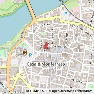 Mappa Via Aurelio Saffi, 44, 15033 Casale Monferrato, Alessandria (Piemonte)