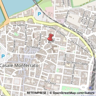 Mappa Via Ruffino Aliora, 23, 15033 Casale Monferrato, Alessandria (Piemonte)