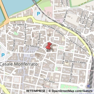 Mappa Piazza Pier Maria Ferr?, Via della Biblioteca, 15033 Casale Monferrato AL, Italia, 15033 Casale Monferrato, Alessandria (Piemonte)