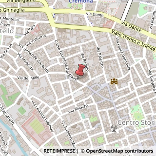 Mappa Corso Garibaldi, 111, 26100 Cremona, Cremona (Lombardia)