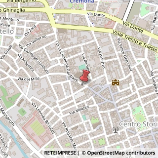 Mappa Corso Garibaldi, 80, 26100 Cremona, Cremona (Lombardia)