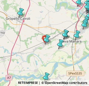 Mappa SP 193bis, 27030 Zinasco PV, Italia (7.1355)