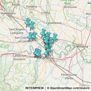 Mappa Via Roma, 26861 Fombio LO, Italia (8.09941)