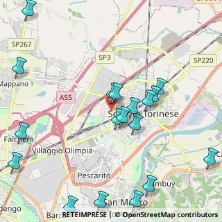 Mappa Via Domenico Savio, 10036 Settimo Torinese TO, Italia (2.57556)