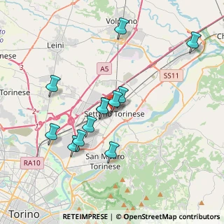 Mappa S.Mo, 10036 Settimo Torinese TO, Italia (3.51333)