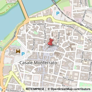 Mappa Via leoni evasio 13, 15033 Casale Monferrato, Alessandria (Piemonte)