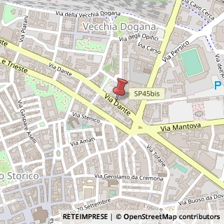 Mappa Via Dante, 218, 26100 Cremona, Cremona (Lombardia)