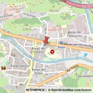 Mappa Via Roma, 63, 10059 Susa, Torino (Piemonte)