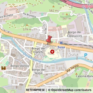 Mappa Via Roma, 78, 10059 Susa, Torino (Piemonte)