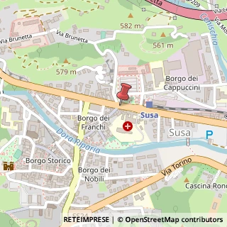 Mappa Corso Inghilterra,  52, 10059 Susa, Torino (Piemonte)