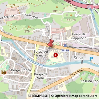 Mappa Via Roma, 72, 10059 Susa, Torino (Piemonte)