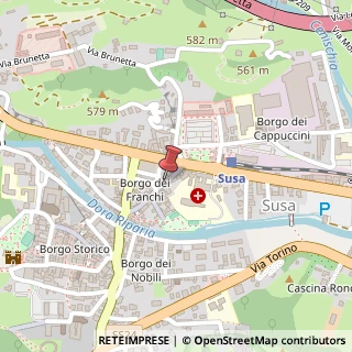 Mappa Via Roma, 60, 10059 Susa, Torino (Piemonte)