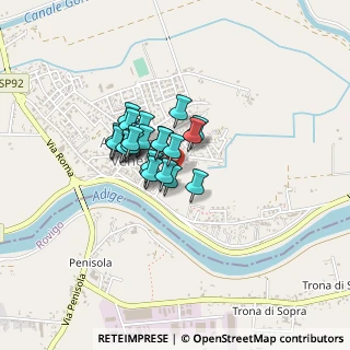 Mappa Via Sabbioni, 35022 Anguillara Veneta PD, Italia (0.264)