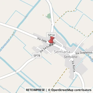 Mappa Via Sartirana, 2, 27020 Semiana, Pavia (Lombardia)
