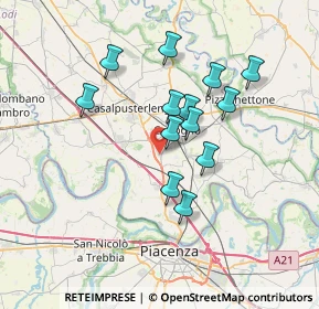 Mappa 26862, 26865 Guardamiglio LO, Italia (5.96)